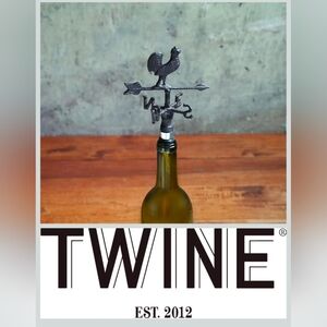 Rustic Rooster Bottle Stopper Vintage Farmhouse Bottle Opener  Wine Opener